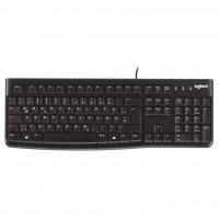 Клавіатура USB Logitech K120 Black UKR 