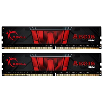 Пам'ять DDR4 32GB (2x16GB) 3000 G.Skill Aegis C16-18-18-38 набор из 2-х модулей (F4-3000C16D-32GISB)