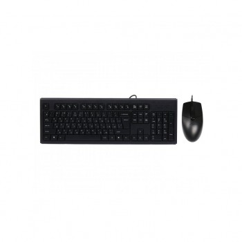 Комплект (клавіатура, миша) A4tech KR-8372 USB Black