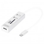 USB-хаб DIGITUS Сетевой концентратор OTG 2.0 типа С