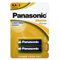 Батарейка AA Panasonic ALKALINE POWER AA BLI 2