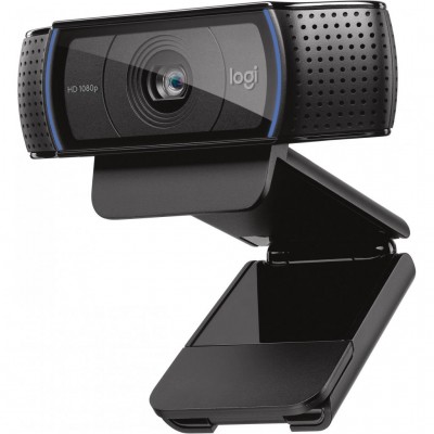 Веб-камера Logitech C920 HD PRO (960-000769) відео до 1920x1080, фото до 15.0мПикс, мікрофон Right Sound, автофокус, H.264 video compression