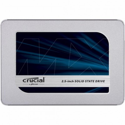 Твердотільний накопичувач SSD 2,5" Crucial MX500 500GB SATA 3D TLC (CT500MX500SSD1)