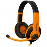 Гарнитура Defender Warhead G-120 Black-Orange (64099)