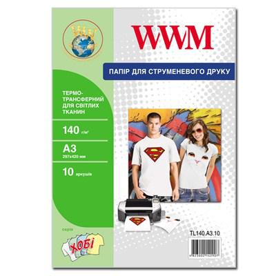 Бумага A3  WWM Termo/ White (TL140..10) TL140.A3.10