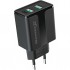 Зарядний пристрій Grand-X 5V 2,1A Black + cable USB-Lightning (CH15LTB)