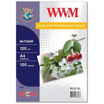 Бумага A4  WWM (M120.100) M120.100