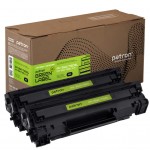 Картридж HP LJ CB435A/CANON 712 GREEN Label (DUAL PACK) (PN-78A/728DGL) PATRON