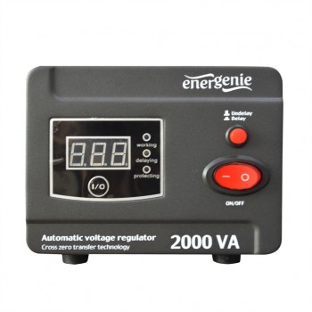 Стабілізатор EnerGenie EG-AVR-D2000-01, 1200Вт (EG-AVR-D2000-01)