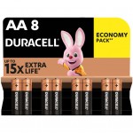 Батарейка AA Duracell LR06 MN1500 1x8 шт. цена за 1 батарейку