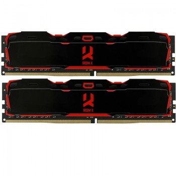 Пам'ять GoodRAM 16Gb DDR4 2666M Hz IRDM Black (2x8GB) IR-X2666D464L16S/16GDC