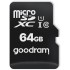 Карта пам'яті MicroSDXC 64GB UHS-I Class 10 GOODRAM + SD-adapter + OTG Card reader (M1A4-0640R12)