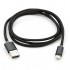 Кабель USB 2.0 AM to Lightning 1m LED black Vinga (VCPDCLLED1BK) 12 МЕС. ГАРАНТИЯ