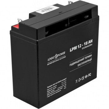 Батарея для ДБЖ LogicPower LPM 12В 18Ач (4133)