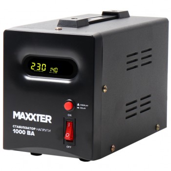 Стабілізатор Maxxter MX-AVR-S1000-01 (MX-AVR-S1000-01)