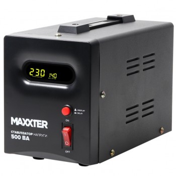 Стабілізатор Maxxter MX-AVR-S500-01 (MX-AVR-S500-01)