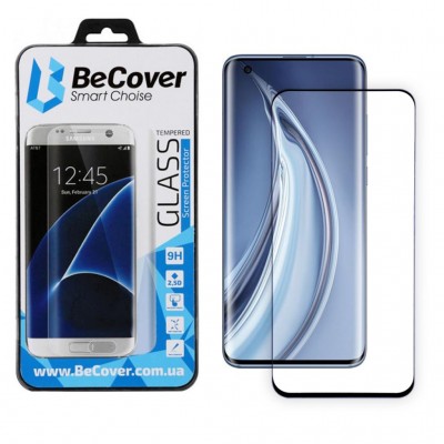 Скло захисне  BeCover 3D Curved Edge Xiaomi Mi 10 Black (704828)