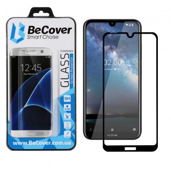 Скло захисне  BeCover Nokia 2.2 Black (704076)