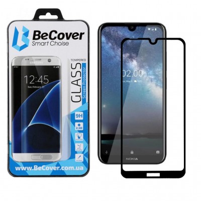Скло захисне  BeCover Nokia 2.2 Black (704076)