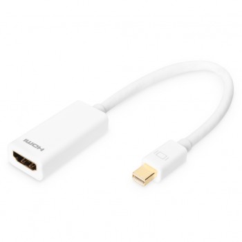 Переходник MiniDisplayPort - HDMI DIGITUS AK-340404-001-W