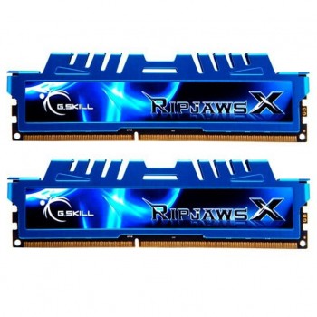 Пам'ять DDR3 16GB (2x8GB) 2400 MHz G.Skill (F3-2400C11D-16GXM) 2400 MHz, PC3-19200, CL11, Ripjaws X series, 2 планки F32400C11D16GXM