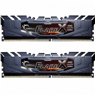Пам'ять DDR4 16GB (2x8GB) 3200 MHz FlareX Black G.Skill (F4-3200C16D-16GFX)