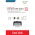 USB флеш SanDisk 128GB 3.0 + Type-C Ultra Dual R150MB/s (SDDDC2-128G-G46)