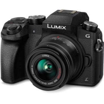 Цифровой фотоаппарат Panasonic  DMC-G7 Kit 14-42mm Black DMCG7KEEK