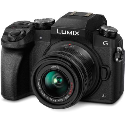 Цифровой фотоаппарат Panasonic  DMC-G7 Kit 14-42mm Black DMCG7KEEK