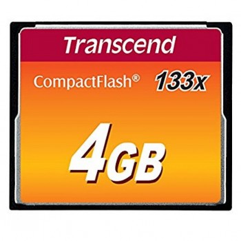 Карта пам'яті Compact Flash  4Gb (133X) Transcend