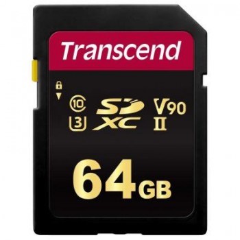 Карта пам'яті TRANSCEND SDXC 700S 64GB MLC UHS-II U3 C10 V30(R285/W180) (TS64GSDC700S)