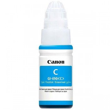 Контейнер з чорнилом Canon GI-490 Cyan, синій 70ml ( 0664C001 )