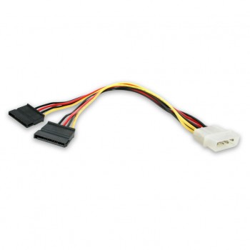 Кабель живлення MOLEX to 2SATA PATRON (CAB-PN-2SATA-POW)