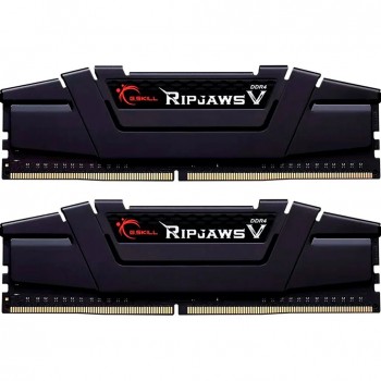 Пам'ять DDR4 64GB (2x32GB) 3200 MHz RipjawsV G.Skill (F4-3200C16D-64GVK)