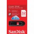 USB флеш 32Gb  SanDisk Cruzer Glide (SDCZ60-032G-B35) SDCZ60032GB35