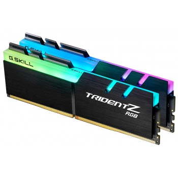 Пам'ять DDR4 16GB (2x8GB) 3600 MHz TridentZ RGB Black G.Skill (F4-3600C18D-16GTZR)