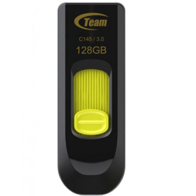 USB флеш 3.0 128Gb Team C145 Yellow (TC1453128GY01)