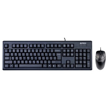 Комплект (клавіатура, миша) A4Tech KR-8372 Black USB