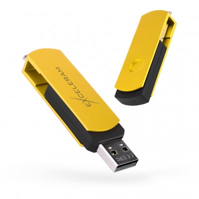 USB флеш 32GB P2 Series Yellow2/Black USB 2.0 (EXP2U2Y2B32)