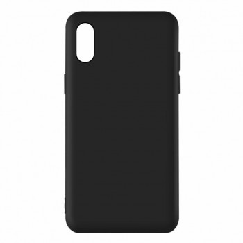 Чехол Matte Slim Fit для Apple iPhone XS Black (ARM53926) Armorstandart