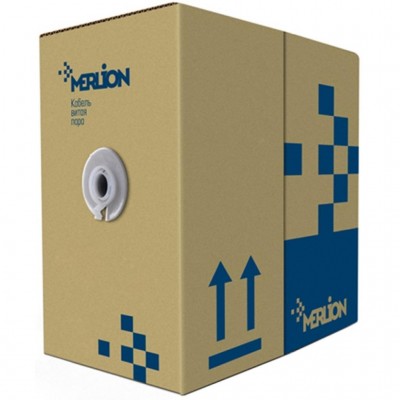 Кабель FTP 305м КВПЭВ (100) 4*2*0,50, cat.5e [СU] (09010) Merlion