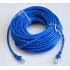 Патч-корд литой, UTP, RJ45, Cat.5e, 20m, синий N/A