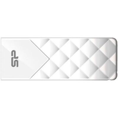 USB флеш 64GB Ultima U03 White USB2.0, висувний конектор, пластик SP064GBUF2U03V1W