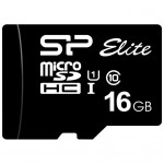 Карта пам'яті microSDHC(Class 10) 16Gb  Silicon Power 16Gb micro UHS-I class 10 (SP016GBSTHBU1V10SP)