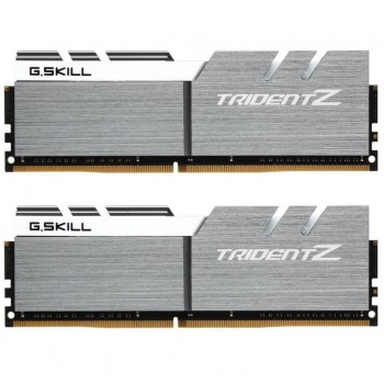 Пам'ять DDR4 16GB (2x8GB) 3200 MHz Trident Z Silver H/ Whi G.Skill (F4-3200C16D-16GTZSW)