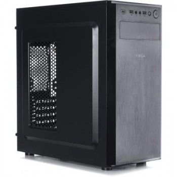 Корпус Vinga Apache-500W ; Miditower, ATX, Micro - ATX, Mini - ITX, с блоком питания, 500 Вт, 1xUSB 3.0, 2xAudio, 2xUSB 2.0