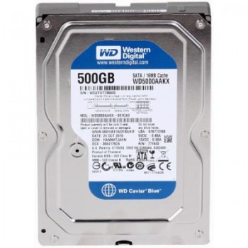 Жорсткий диск Western Digital 3.5" 500Gb (# WD5000AAKX #) 12 месяцев