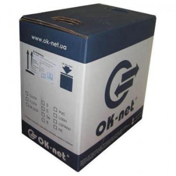 Кабель FTP cat.5e LSOH, 305м (КПВонг-HFЭ-ВП (200) 4*2*0,51) OK-Net