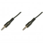 Аудио-кабель (jack 3.5мм-M/jack 3.5мм-M) 1.5m DIGITUS (AK-510100-015-S)