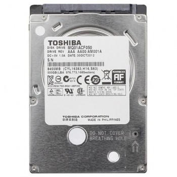 Жесткий Диск 2.5"  500GB TOSHIBA (MQ01ACF050) MQ01ACF050